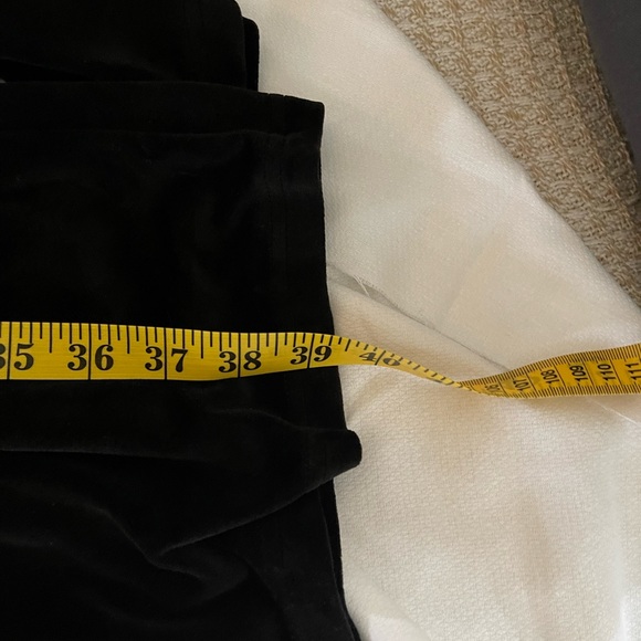 NBA Chicago Bulls black velour tracksuit jogger pants size Large - Picture 13 of 13